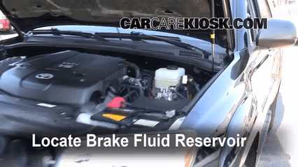 Transmission Fluid Level Check 2008 Toyota 4Runner SR5 4.0L V6